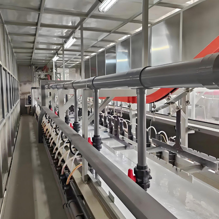 Línea de producción de recubrimiento electroforético